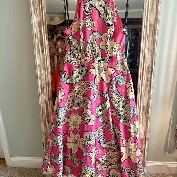 NWT TAHARI Halter Dress, Size 10. - Picture 2 of 6